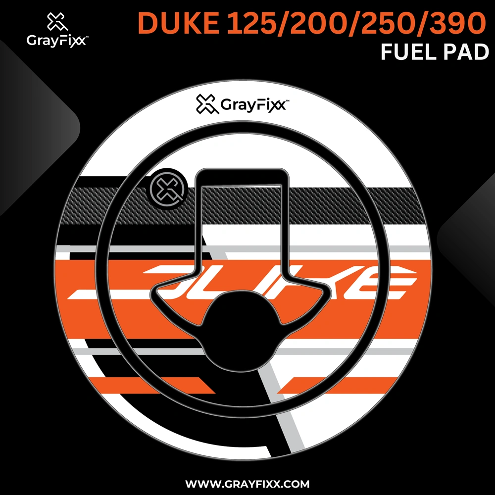 Duke 125/200/250/390 Fuel Pad | Premium 3D Gel Fuel Pad, Pack of 1